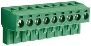 TB, PLUGGABLE, 9POS, 28-14AWG
