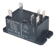 RELAY, 240VAC, 30A, DPDT, PANEL
