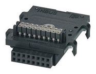 DIN RAIL CONNECTOR, 35.6MM, POLYAMIDE