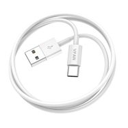 USB to USB-C cable VFAN X03, 3A, 1m (white), Vipfan