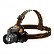 Headlight Superfire HL58, 350lm, USB, Superfire