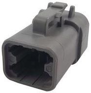 AUTOMOTIVE HOUSING, PLUG, 4POS, 25A