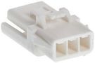 CONNECTOR HOUSING, PLUG, RCPT, 3POS