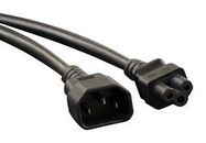 POWER CORD, IEC 60320 C14/C5, 1.8M