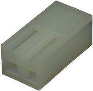 CONNECTOR HOUSING, RCPT, 2POS, 3.96MM