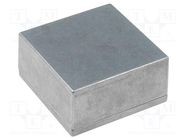 Enclosure: multipurpose; X: 50mm; Y: 50mm; Z: 21mm; 1590; aluminium HAMMOND