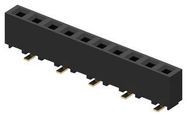 CONNECTOR, RCPT, 5POS, 1ROW, 2.54MM