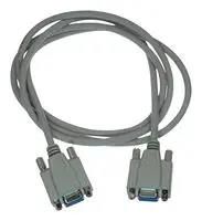 COMPUTER CABLE, 9POS DSUB SOCKET, 1.52M