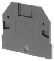 END COVER, DIN RAIL TERMINAL BLOCK