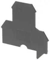 END COVER, DIN RAIL TERMINAL BLOCK