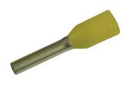TERMINAL, SINGLE WIRE, 17AWG, YELLOW