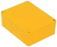ENCLOSURE, MULTIPURPOSE, ALUM, YELLOW