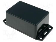 Enclosure: multipurpose; X: 56mm; Y: 85mm; Z: 39mm; 1591; ABS; black HAMMOND