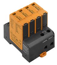 Surge voltage arrester, Low voltage, Surge protection, TN-C-S, TN-S VPU AC I 4 300/12.5