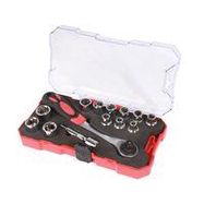 15 Piece Socket Set 3/8" Ratchet