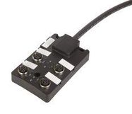 SENSOR DISTRIBUTION BOX, M12-4P, 4PORT