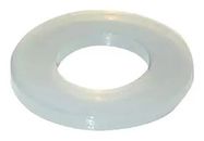 FLAT WASHER, 2.7MM ID, 6MM OD, PA 6.6