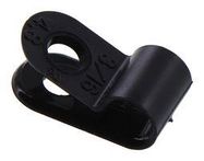 CABLE CLAMP, NYLON 6.6, 0.187", BLACK