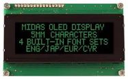 OLED DISPLAY, 20X4, PARALLEL, 5.3V