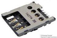 CONNECTOR, MICRO SIM, 6POS