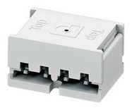 CONNECTOR, RCPT, 4POS, 1ROW, 2.4MM