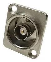 RF COAX ADAPTOR, BNC, JACK-JACK, 50 OHM