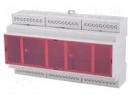 Enclosure: for DIN rail mounting; Y: 90.2mm; X: 159.5mm; Z: 57.5mm GAINTA