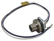 SENSOR CORD, 4P, M12 RCPT-FREE END, 0.3M