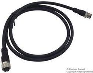 SENSOR CORD, 8P, M12 RCPT-PLUG, 1M