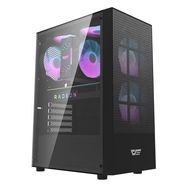 Darkflash A290 computer case (black) + 3 fans, Darkflash