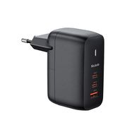 GaN 65W charger Mcdodo CH-0291 2x USB-C, USB-A (black), Mcdodo