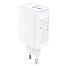 Wall charger Acefast A29 PD50W GAN, 2x USB, 50W (white), Acefast