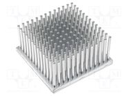 Heatsink; LED; L: 50mm; W: 50mm; H: 25mm; 2.4K/W FISCHER ELEKTRONIK