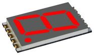 DISPLAY, SEVEN SEGMENT, 14.22MM, RED