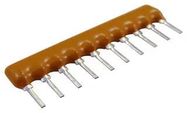 RES N/W, BUSSED, 6.8K, 2%, 100V, SIP