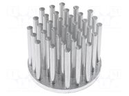 Heatsink; LED; Ø: 40mm; H: 30mm; 9.77K/W FISCHER ELEKTRONIK