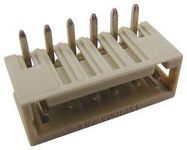 TERMINAL BLOCK, R/A, HEADER, 6POS, TH