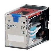 POWER RELAY, DPDT, 10A, 250VAC, SOCKET