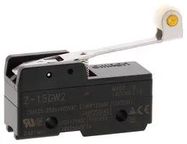 MICROSWITCH, LEVER, SPDT, 15A, 250VAC
