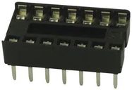 CONN, DIP SOCKET, 14POS, 2.54MM