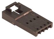 CONNECTOR HOUSING, PLUG, 4POS, 2.54MM