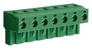 TERMINAL BLOCK, PLUGGABLE, 7POS, 14AWG