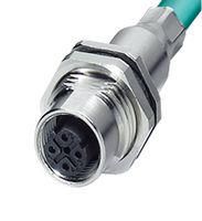 SENSOR CORD, 4P, M12 RCPT-FREE END, 2M