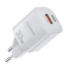 Wall Charger Choetech, 33W, PD5006 A+C dual port (white), Choetech