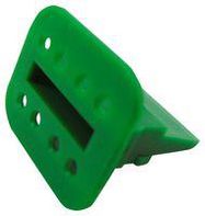 TPA RETAINER, 8POS PLUG CONNECTOR, GREEN