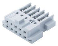 CONNECTOR, RCPT, 10POS, 2ROW, 2.54MM