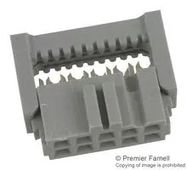 CONNECTOR, RCPT, 10POS, 2ROW, 2.54MM