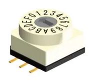 ROTARY SWITCH, 16 POS, 24VDC, SMD
