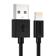 USB to Lightning cable Choetech IP0026, MFi,1.2m (black), Choetech