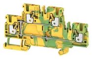 TERMINAL BLOCK, DIN RAIL, 4POS, 12AWG